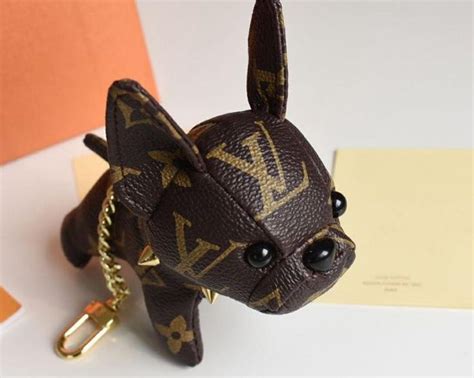 lv dog keychain price|louis vuitton dog keychain authentic.